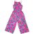 Virágos neonpink jumpsuit (164)