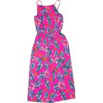 Virágos neonpink jumpsuit (164)