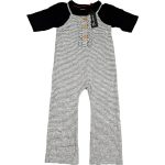 Fekete-fehér jumpsuit felsővel (116)