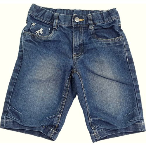 Lovas sötétkék farmershort (110)