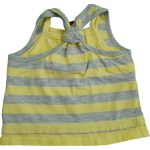 Sárga-szürke csíkos felső (74)