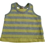 Sárga-szürke csíkos felső (74)