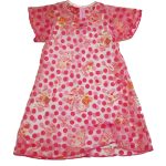 Pink pöttyös ruha (92)