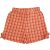 Kockás narancssárga short (104)