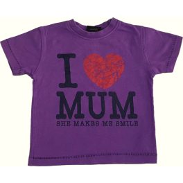 I love mum, lila felső (80)