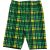 Kockás zöld rövidnadrág (128)
