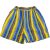 Kék-sárga csíkos rövidnadrág (116)