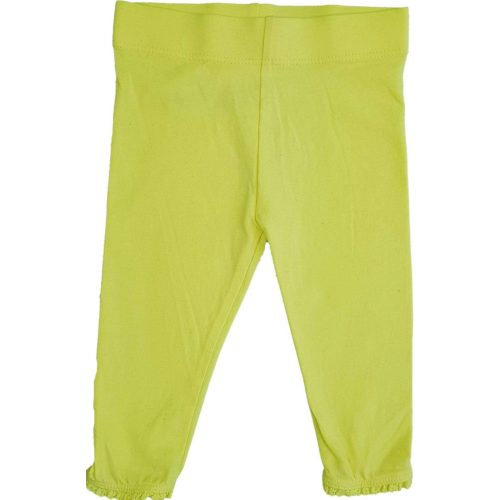 Csipkés citromsárga leggings (68)
