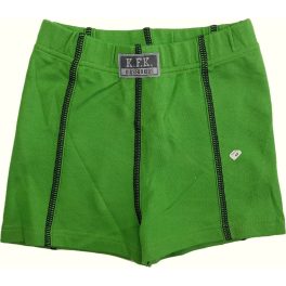 Feliratos zöld rövidnadrág (116-122)