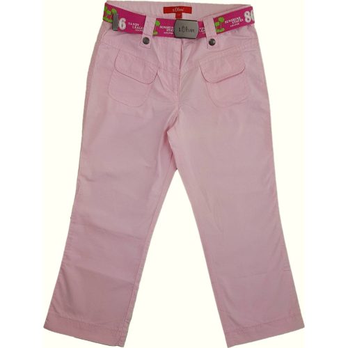 Pink öves rózsaszín halásznadrág (164) SLIM