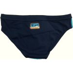 Schiesser kék-narancs fürdőnadrág - 164 (ÚJ)