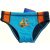 Schiesser kék-narancs fürdőnadrág - 104 (ÚJ)