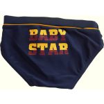 Schiesser sötétkék fürdőnadrág - 62-68 (ÚJ)