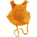 Virágos narancssárga kalap (74-80)