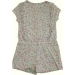 Virágmintás szürke playsuit (104)