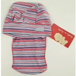 Kék-piros csíkos sapka (74)