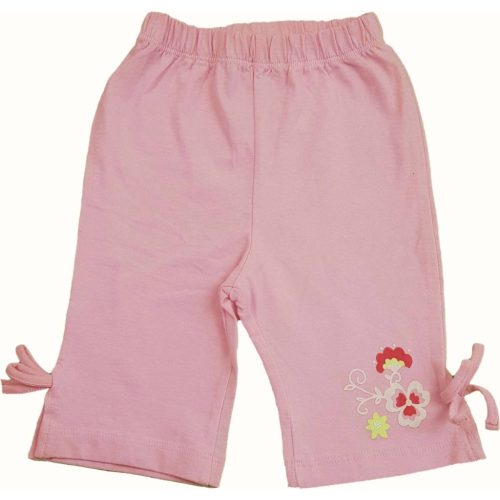 Virágos rózsaszín rövidnadrág (62)