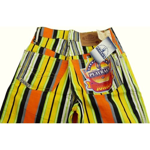 Sárga-fekete csíkos short (104)
