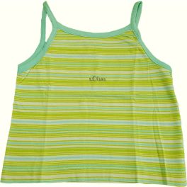 Világoszöld csíkos S.Oliver top (122)