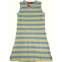 Kék-sárga csíkos ruha (128)