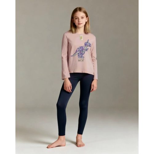 Flitteres dínós rózsaszín felső (152)