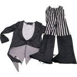 Fekete-fehér lidérc jelmez (110-116)