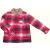 Kockás piros, bélelt ing (116)
