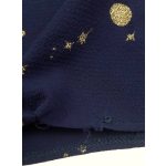 Csillagos sötétkék blúz (158)