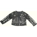 Flitteres ezüst kardigán, kabátka (128)