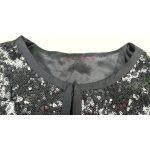 Flitteres ezüst kardigán, kabátka (128)