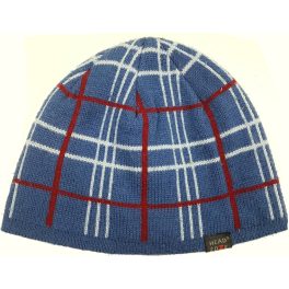 Bordó kockás kék sapka (128-140)