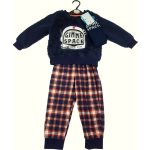 Tu kisfiú pizsama szett zoknival - 92-98 (ÚJ)