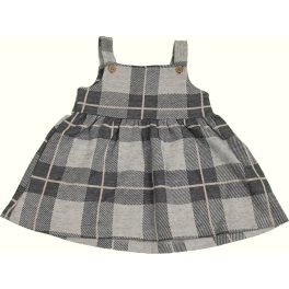 Szürke kockás kantáros szoknya (68)