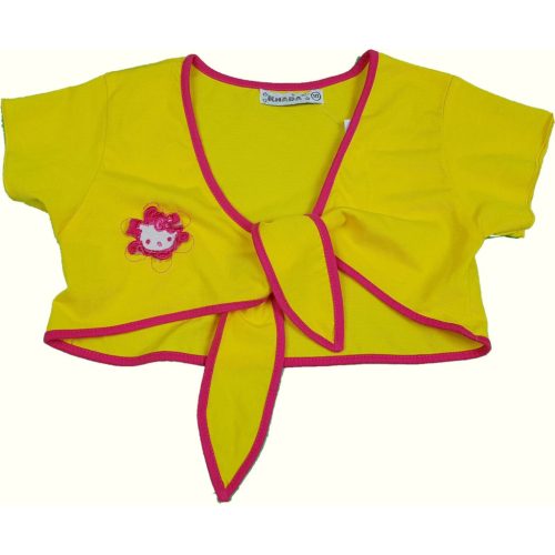 Hello Kitty sárga boleró (86-92)