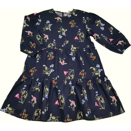 H&M virágmintás lányka ruha - 164 (ÚJ)
