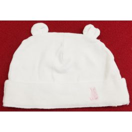 Benetton nyuszis fehér sapka - 74-80