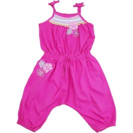 Hímzett virágos pink jumpsuit (92)