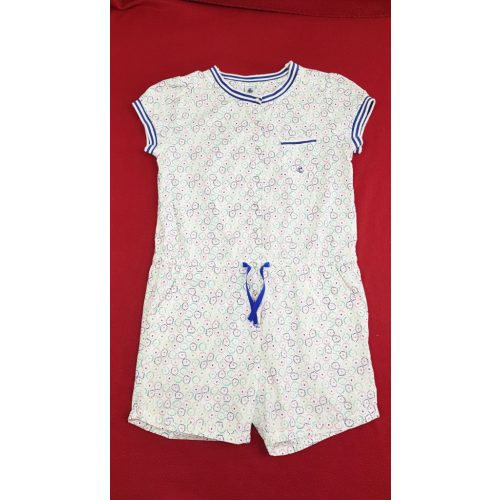 Petit Bateau mintás lányka playsuit - 152