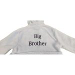 Világoskék „Nagytesó” köntös (92-98)