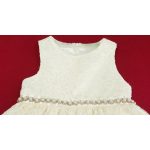 Gyöngyös kislány csipkeruha - 104 (ÚJ)