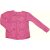 Rózsaszín kötött kardigán (92-98)
