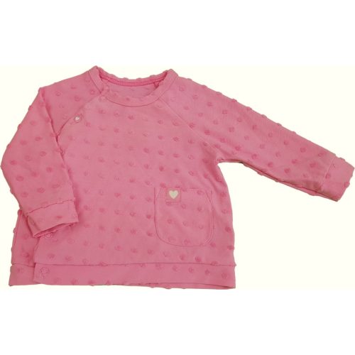 Pöttyös pink patentos felső (62)