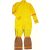 Aang Cosplay, Anime szuperhős, sárga  jelmez (158-170)