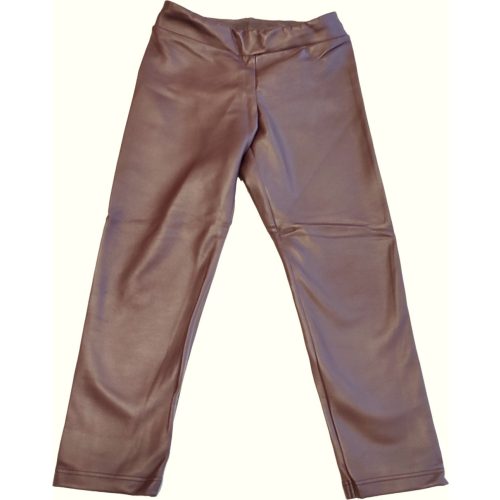 Bordó bőrhatású leggings (104)