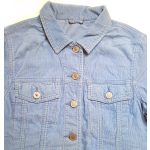 Világoskék kordkabát (146-152)