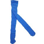 Világoskék, rombuszmintás harisnya (140-146)