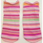 Rózsaszín csíkos zokni (104-110)