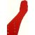 Áttört mintás piros harisnya (104-116)