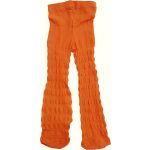 Csíkozott narancssárga nylonharisnya (92-98)