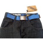 Vagány farmernadrág övvel (152)